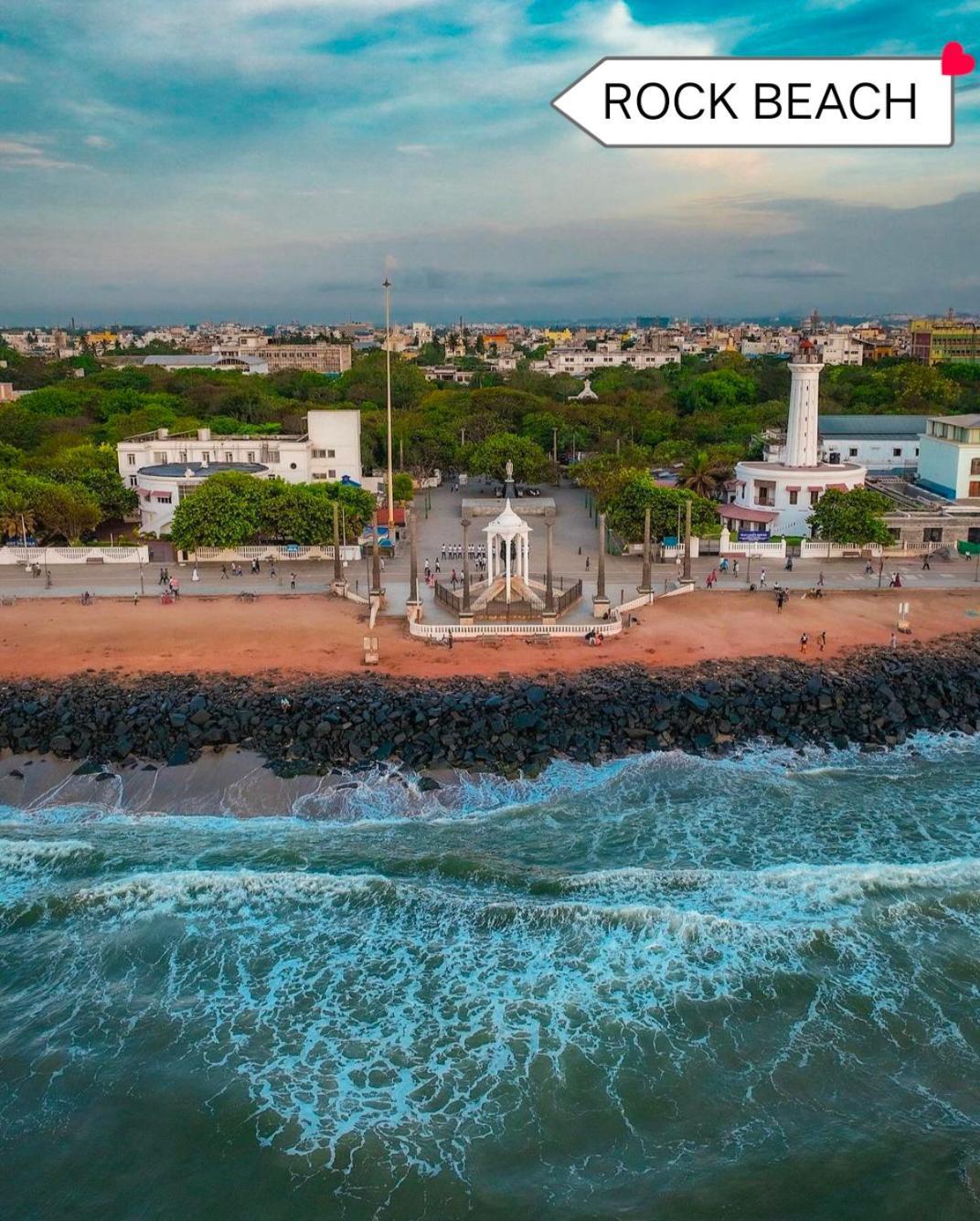 The Elite Beachview Pondicherry Exterior foto